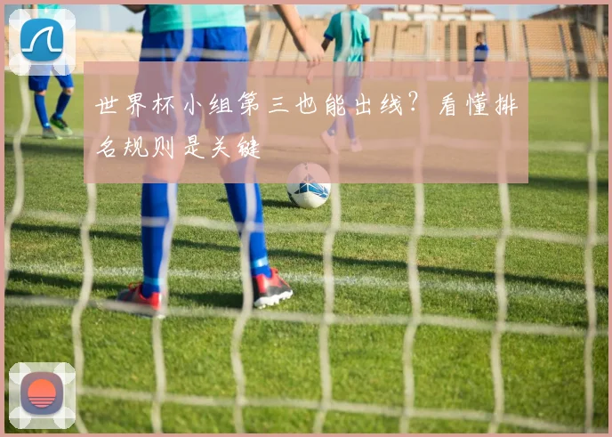 世界杯小组第三也能出线？看懂排名规则是关键